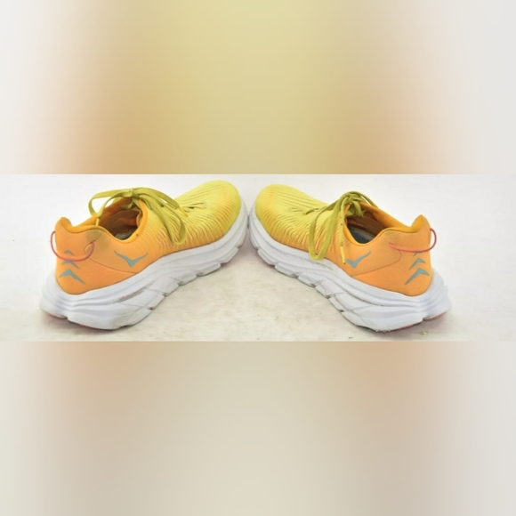 Hoka One One Rincon 2 Shoe Lime Yellow & Black Running Sneaker Men sz 13 - Picture 5 of 8